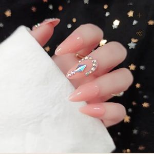 New 24 piece Press On Nails